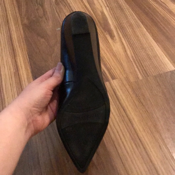 Franco Sarto black leather wedges - Picture 7 of 8